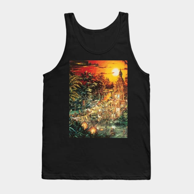 Indiana Jones Adventure Concept Art Tank Top by Edumj